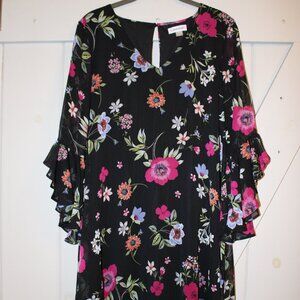 Calvin Klein Floral dress- size 12